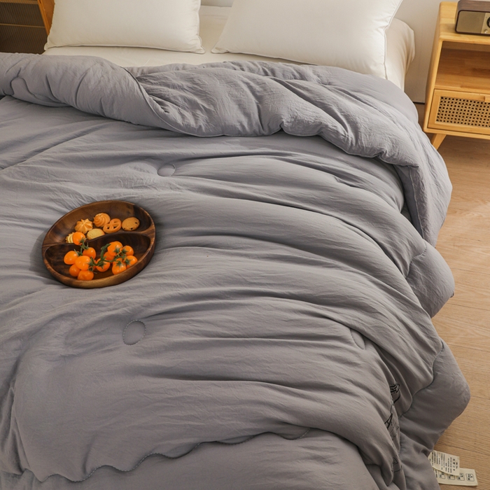 91家纺网 家纺一手货源 找家纺 （总）玉相逢 2026新款供直播水洗棉大豆纤维春秋被夏被子被芯