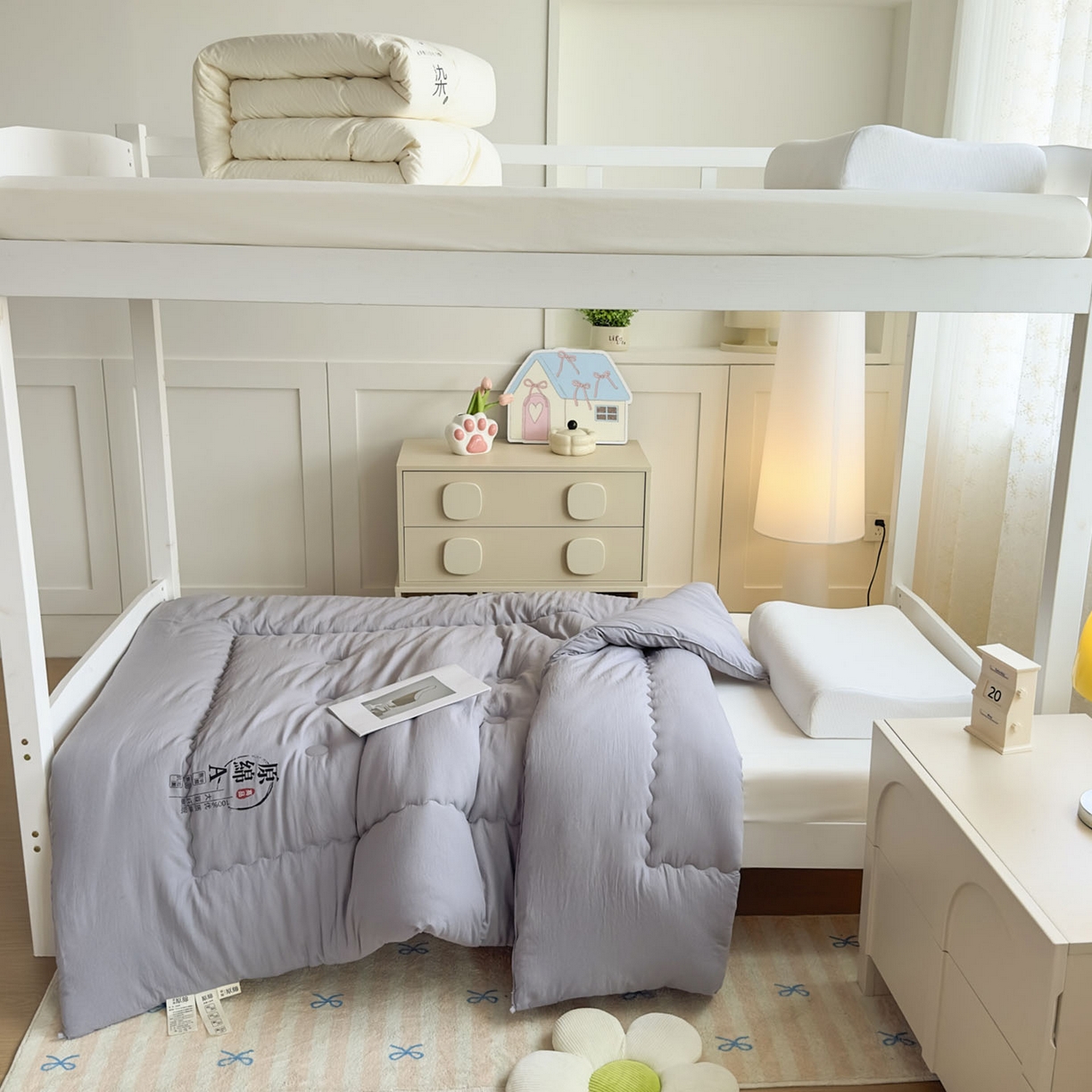 91家纺网 家纺一手货源 找家纺 （总）玉相逢 2026新款A类原棉无染大豆纤维被子被芯,原棉-灰色,原棉-白色,原棉-粉色,无染-白色,无染-粉色,无染-灰色