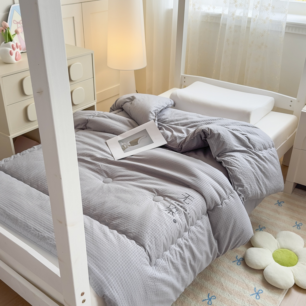 91家纺网 家纺一手货源 找家纺 （总）玉相逢 2026新款A类原棉无染大豆纤维被子被芯