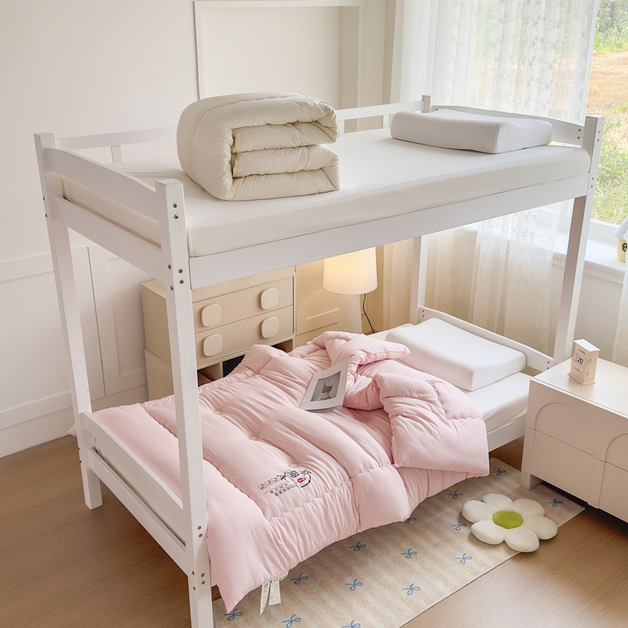 91家纺网 家纺一手货源 找家纺 玉相逢 2026新款A类原棉无染大豆纤维被子被芯 原棉-粉色