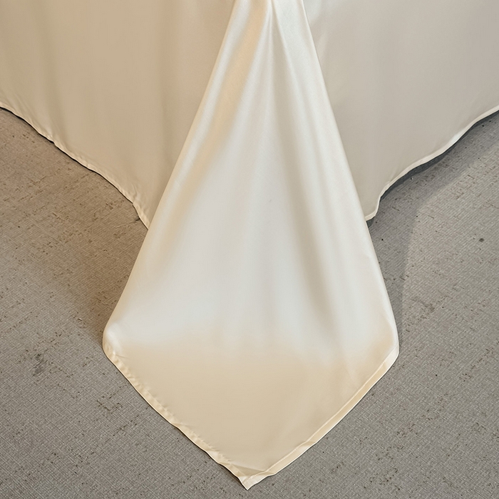 91家纺网 家纺一手货源 找家纺 苏源家居 2026新款轻奢水洗天丝刺绣拼接浮雕夏被夏凉被空调被四件套-梦境 梦境-奶白