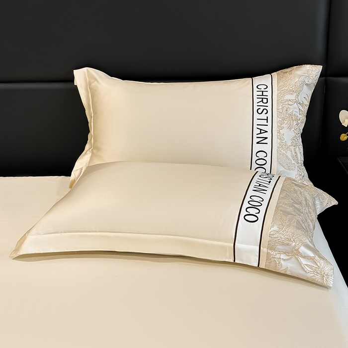 91家纺网 家纺一手货源 找家纺 苏源家居 2026新款轻奢水洗天丝刺绣拼接浮雕夏被夏凉被空调被四件套-梦境 梦境-奶白