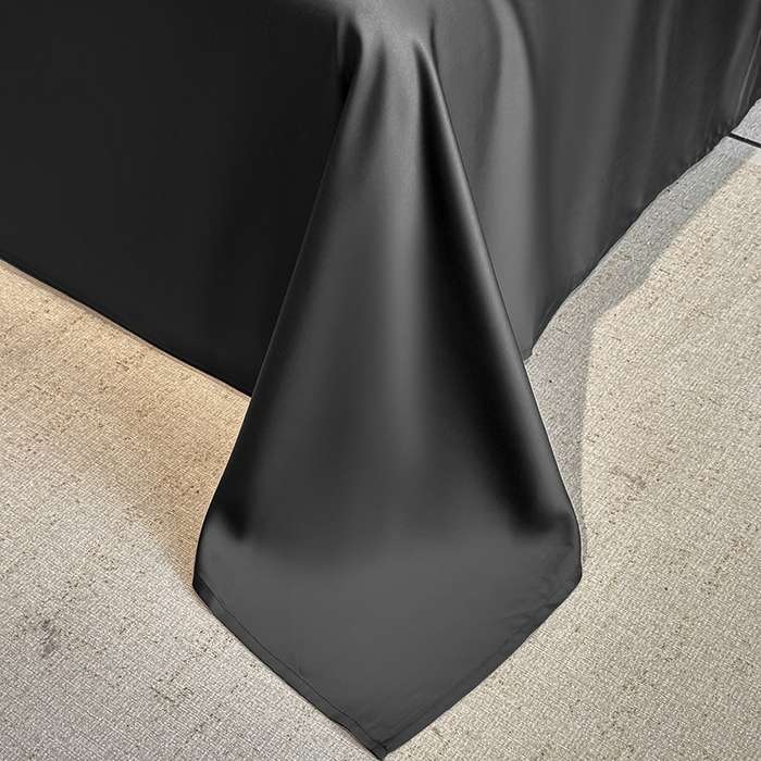 91家纺网 家纺一手货源 找家纺 苏源家居 2026新款轻奢水洗天丝刺绣拼接浮雕夏被夏凉被空调被四件套-梦境 梦境-耀黑