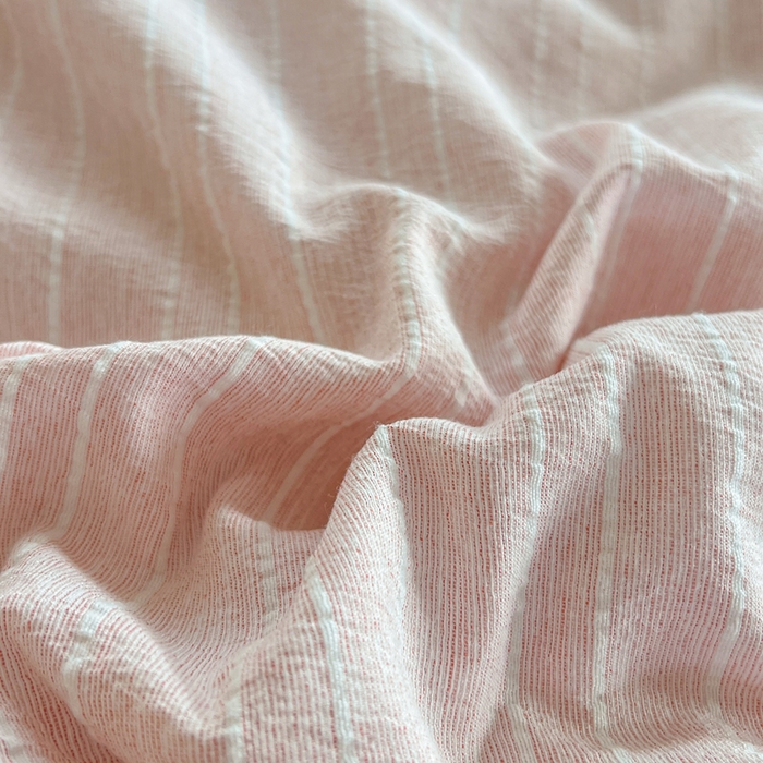 91家纺网 家纺一手货源 找家纺 （总）库里梦家纺 2026春夏新款色织提花棉麻夏被夏凉被空调被四件套