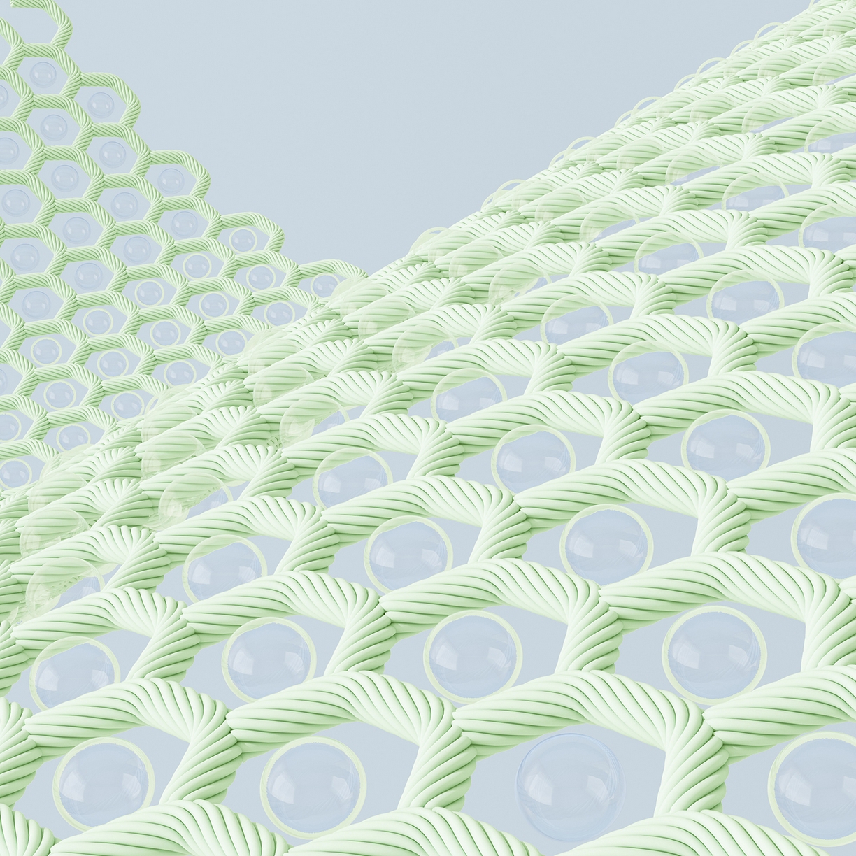 91家纺网 家纺一手货源 找家纺 曼陀罗 2026新款海洋丝凉感冰咖方格凉席-平铺款 草原绿