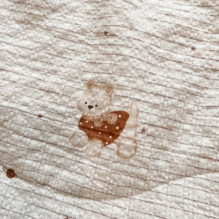 91家纺网 家纺一手货源 找家纺 一比一家纺 2026春夏新款三角针泡芙纱夏被夏凉被空调被四件套 三角针夏被-欢乐修狗