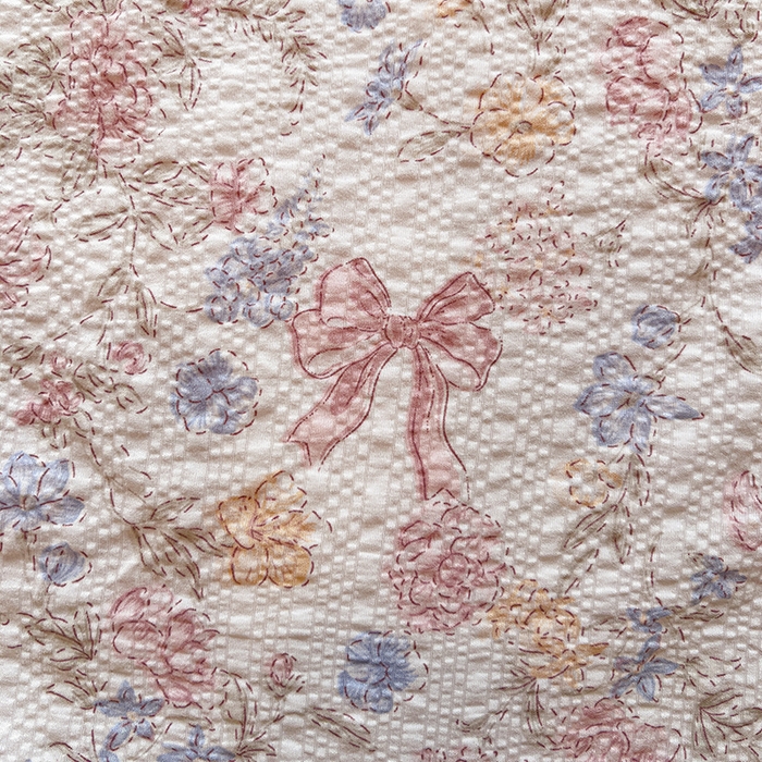 91家纺网 家纺一手货源 找家纺 一比一家纺 2026春夏新款三角针泡芙纱夏被夏凉被空调被四件套 三角针夏被-诗意柔