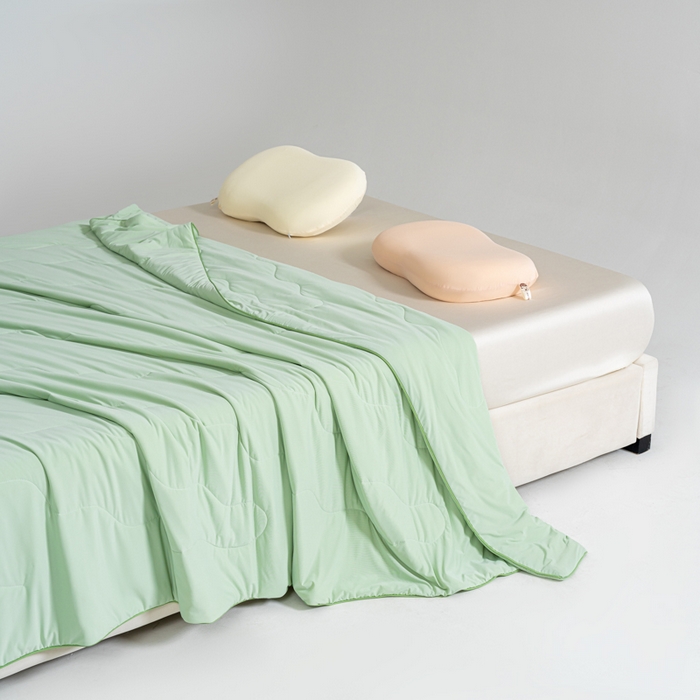 91家纺网 家纺一手货源 找家纺 （总）CINNY馨宜 2026春夏新款瓜瓜锦氨凉感夏被夏凉被空调被