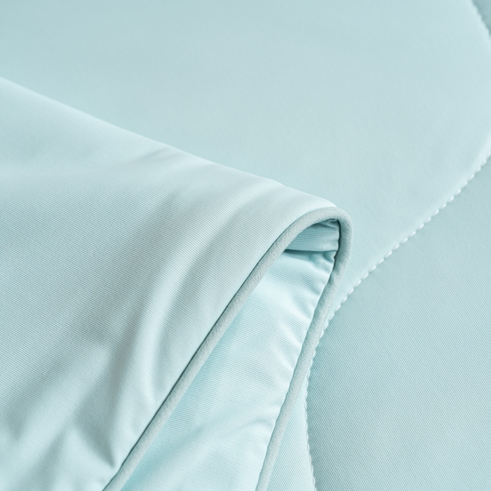 91家纺网 家纺一手货源 找家纺 CINNY馨宜 2026春夏新款瓜瓜锦氨凉感夏被夏凉被空调被 云水蓝