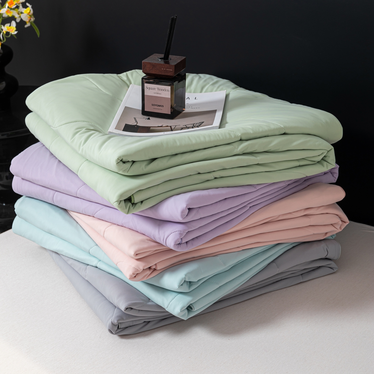 CINNY馨宜 2026春夏新款瓜瓜锦氨凉感夏被夏凉被空调被 组合