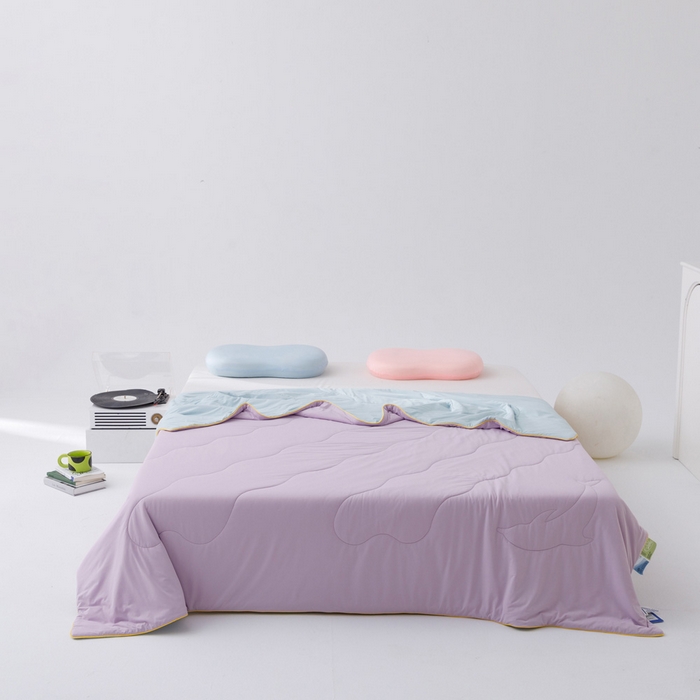 91家纺网 家纺一手货源 找家纺 （总）CINNY馨宜 2026新款A类180g高克重锦氨凉感 冷布丁凉感防蚊即刻凉感夏被