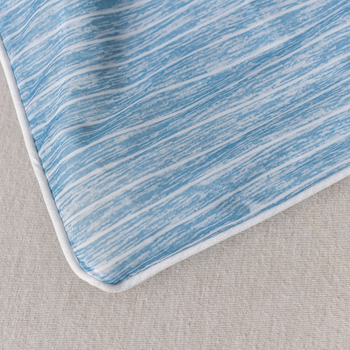 91家纺网 家纺一手货源 找家纺 （总）库里梦家纺 2026新款凉感条纹针织冰淇淋空调被夏被夏凉被