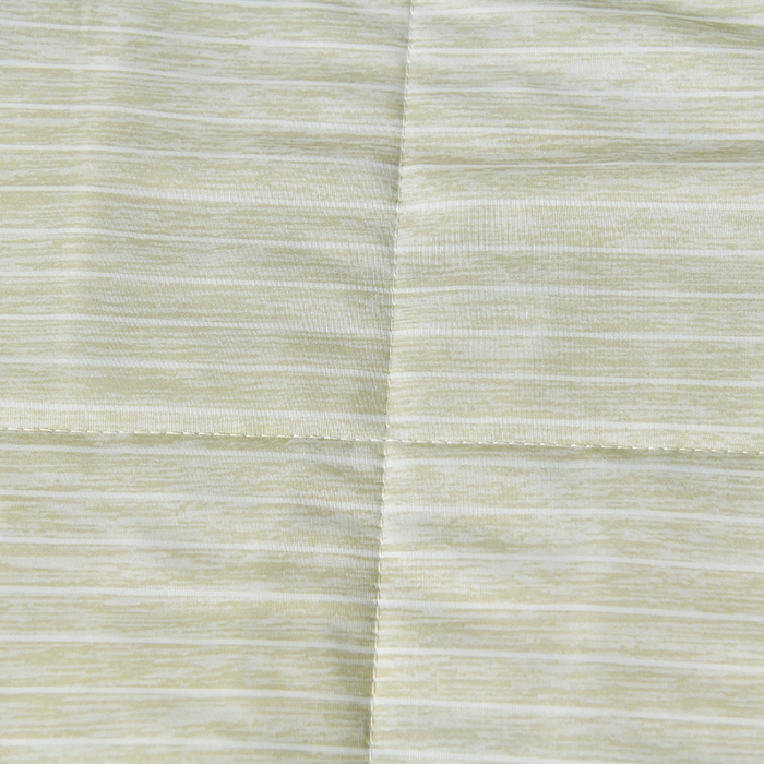 91家纺网 家纺一手货源 找家纺 库里梦家纺 2026新款凉感条纹针织冰淇淋空调被夏被夏凉被 奶绿