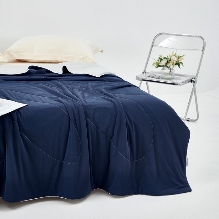 91家纺网 家纺一手货源 找家纺 （总）库里梦家纺 2026新款深海水藻凉感被夏被夏凉被空调被礼盒装