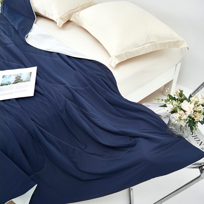 91家纺网 家纺一手货源 找家纺 （总）库里梦家纺 2026新款深海水藻凉感被夏被夏凉被空调被礼盒装