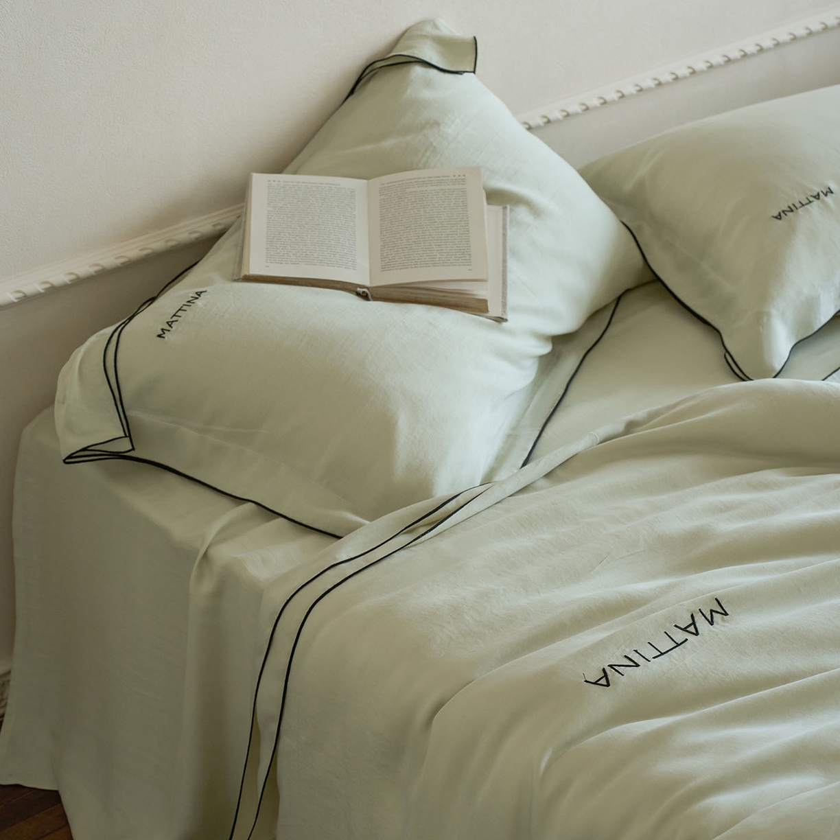 91家纺网 家纺一手货源 找家纺 （总）时亿家居 2026新款砂洗水洗兰精天丝四件套-奶芙系列