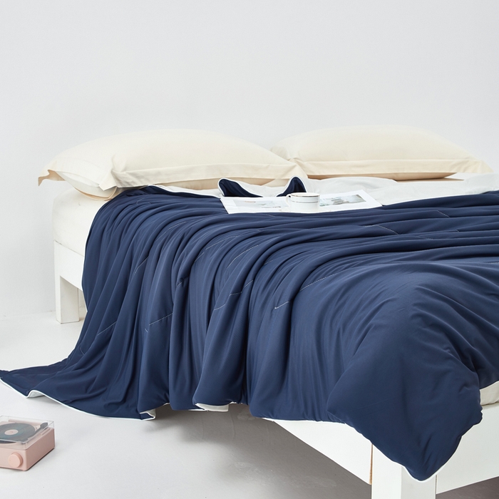 91家纺网 家纺一手货源 找家纺 （总）库里梦家纺 2026新款深海水藻凉感被夏被夏凉被空调被礼盒装