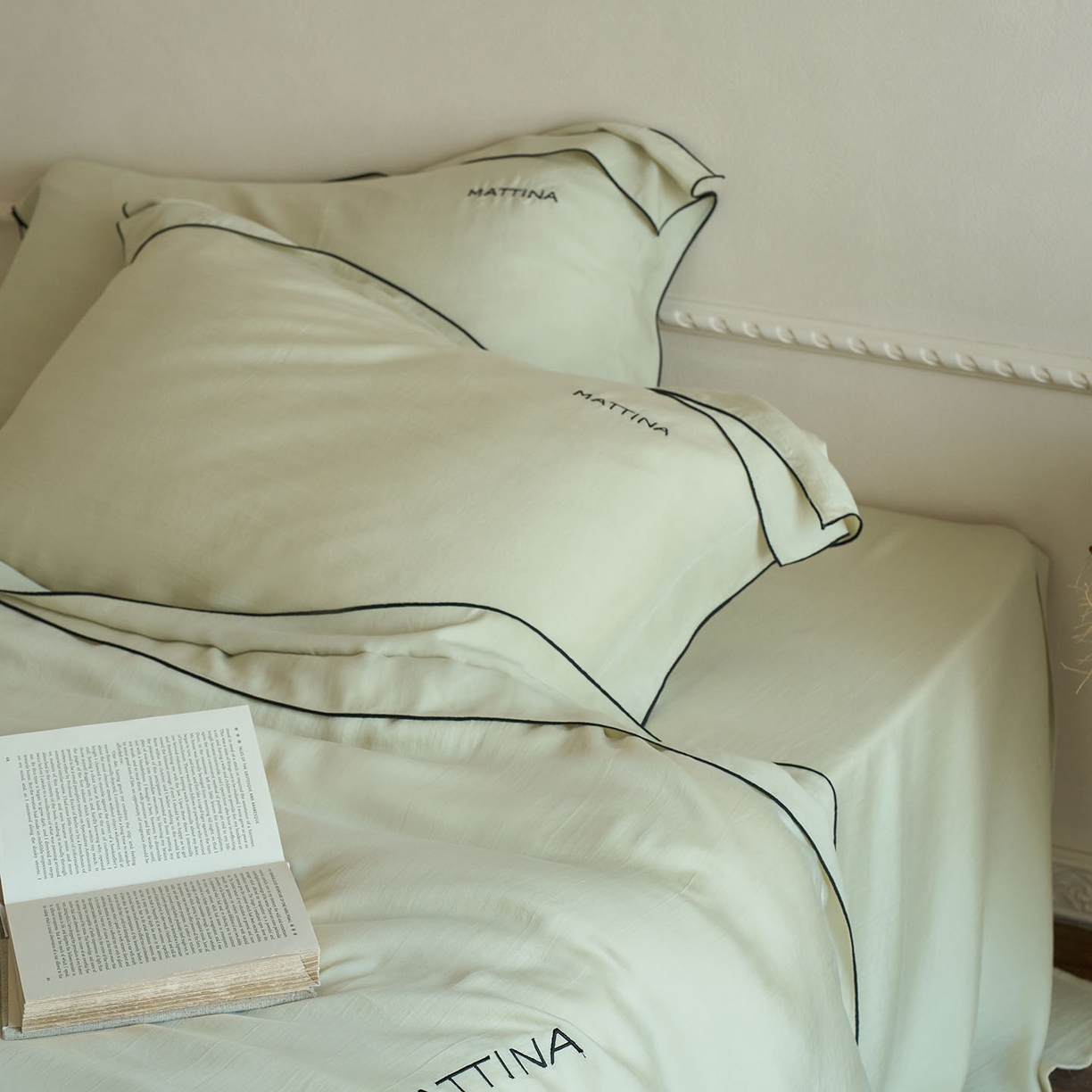 91家纺网 家纺一手货源 找家纺 （总）时亿家居 2026新款砂洗水洗兰精天丝四件套-奶芙系列