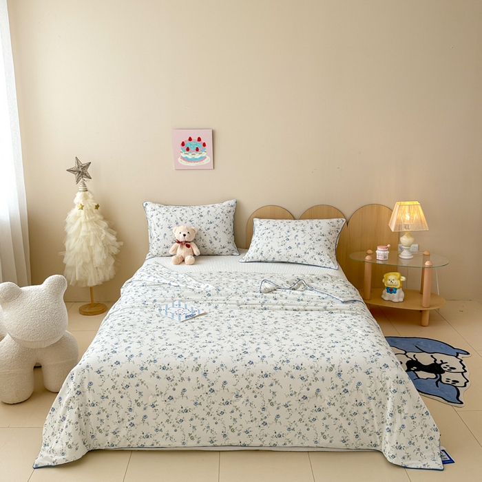 91家纺网 家纺一手货源 找家纺 （总）CINNY馨宜 2026新款小冰皮氨纶凉感夏被空调被