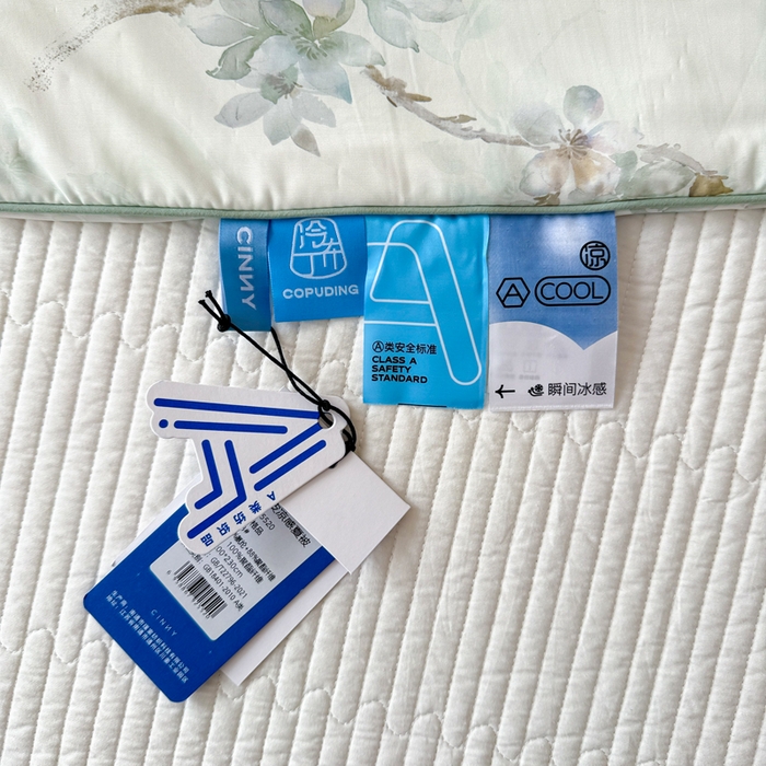 91家纺网 家纺一手货源 找家纺 CINNY馨宜 2026新款小冰皮氨纶凉感夏被空调被 织夏