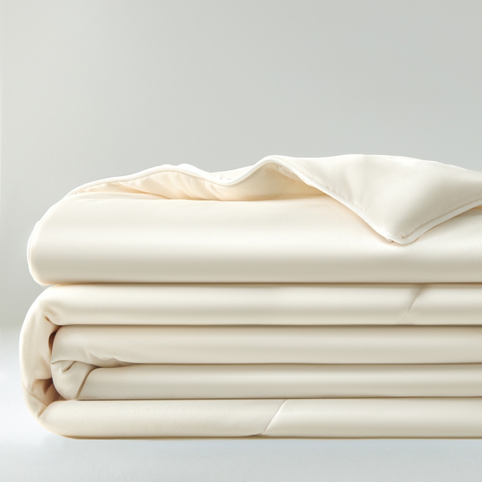 库里梦家纺 2026新款深海水藻凉感被夏被夏凉被空调被礼盒装 奶油黄