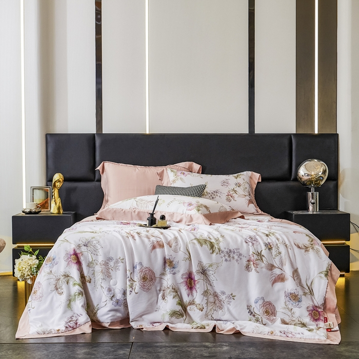 91家纺网 家纺一手货源 找家纺 （总）CINNY馨宜 2026新款水洗天丝莱赛尔夏被空调被