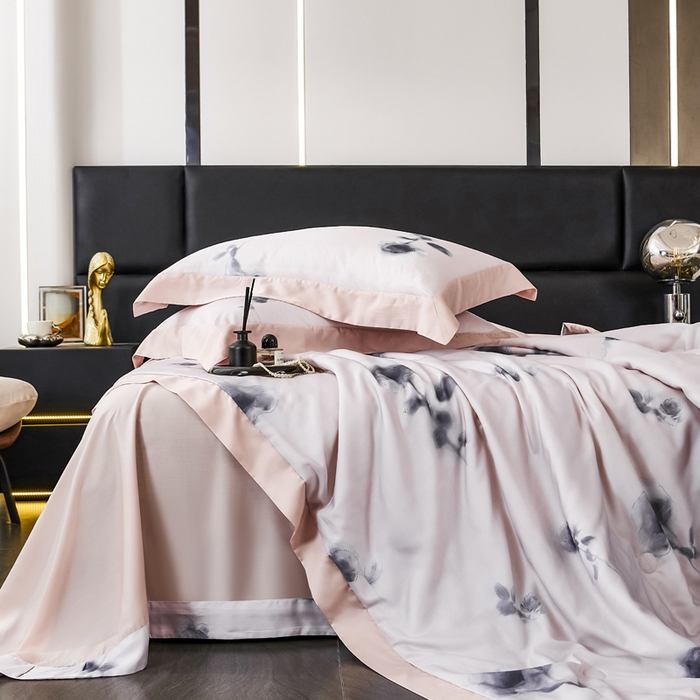 91家纺网 家纺一手货源 找家纺 CINNY馨宜 2026新款天丝莱赛尔数码印花夏被 风栖