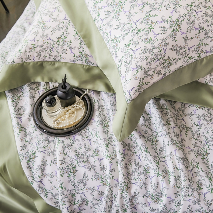 91家纺网 家纺一手货源 找家纺 CINNY馨宜 2026新款天丝莱赛尔数码印花夏被 山茶酿