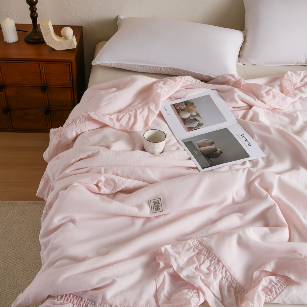 91家纺网 家纺一手货源 找家纺 （总）CINNY馨宜 2026新款水洗天丝莱赛尔夏被空调被