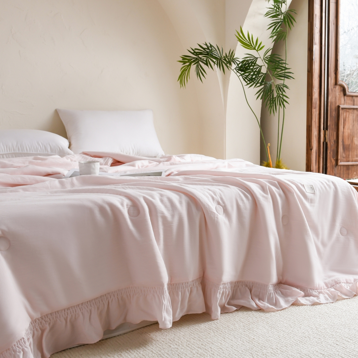 91家纺网 家纺一手货源 找家纺 （总）CINNY馨宜 2026新款水洗天丝莱赛尔夏被空调被