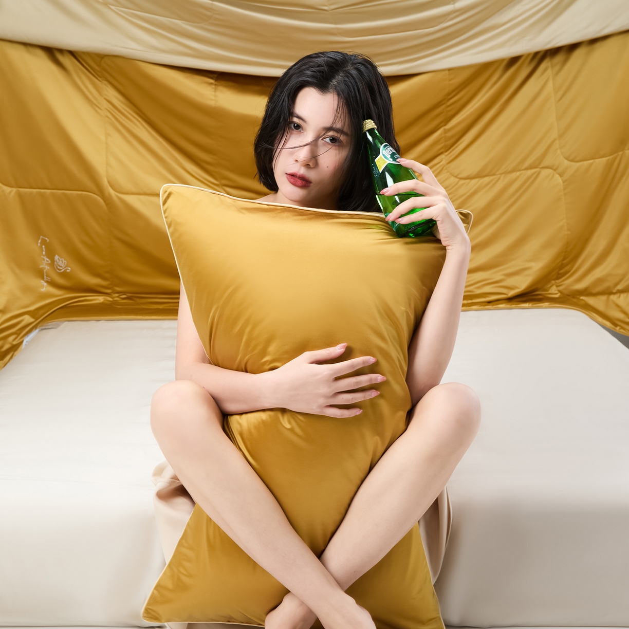 91家纺网 家纺一手货源 找家纺 （总）CINNY馨宜 2026新款水光锦氨凉感夏被空调被夏凉被