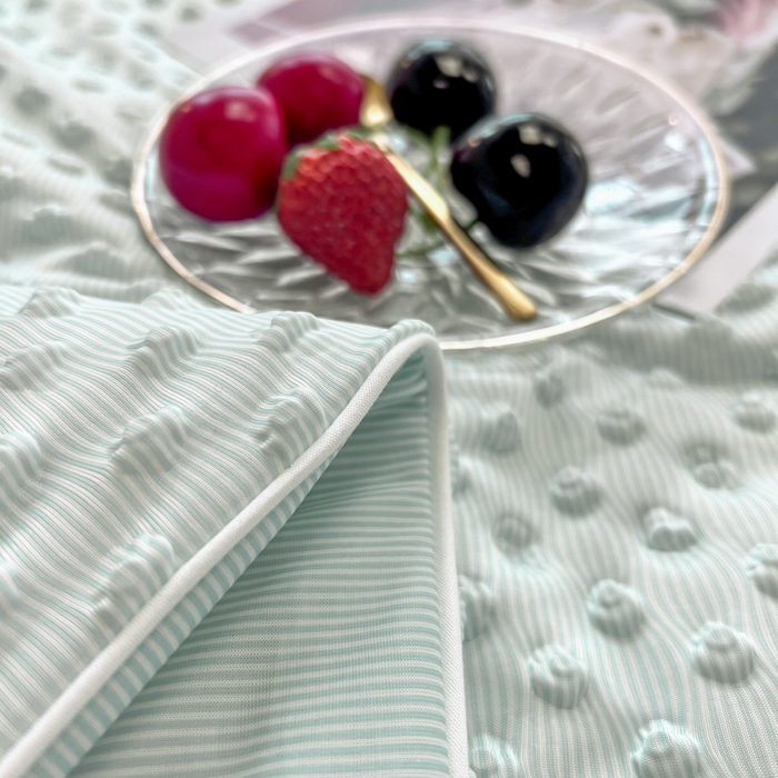 91家纺网 家纺一手货源 找家纺 库里梦家纺 2026新款3D按摩冰豆豆凉感夏被夏凉被空调被 冰豆蓝