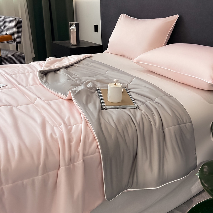 91家纺网 家纺一手货源 找家纺 （总）库里梦家纺 2026新款云柔凉感冰淇淋夏被空调被夏凉被