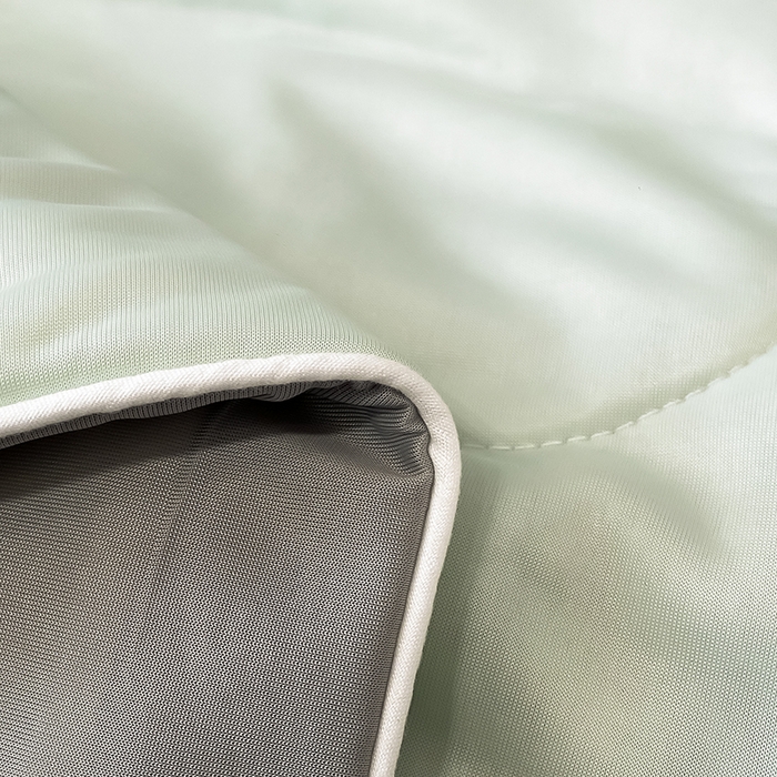 91家纺网 家纺一手货源 找家纺 库里梦家纺 2026新款云柔凉感冰淇淋夏被空调被夏凉被 绿灰