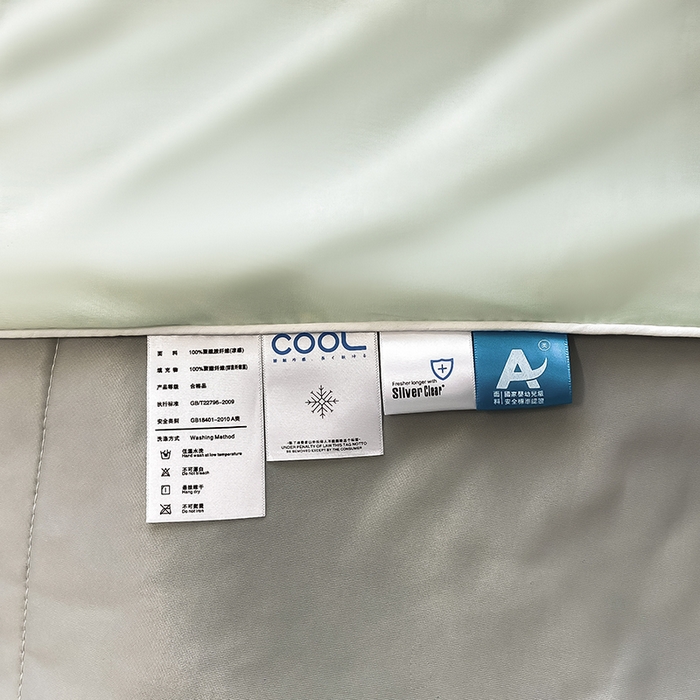 91家纺网 家纺一手货源 找家纺 库里梦家纺 2026新款云柔凉感冰淇淋夏被空调被夏凉被 绿灰