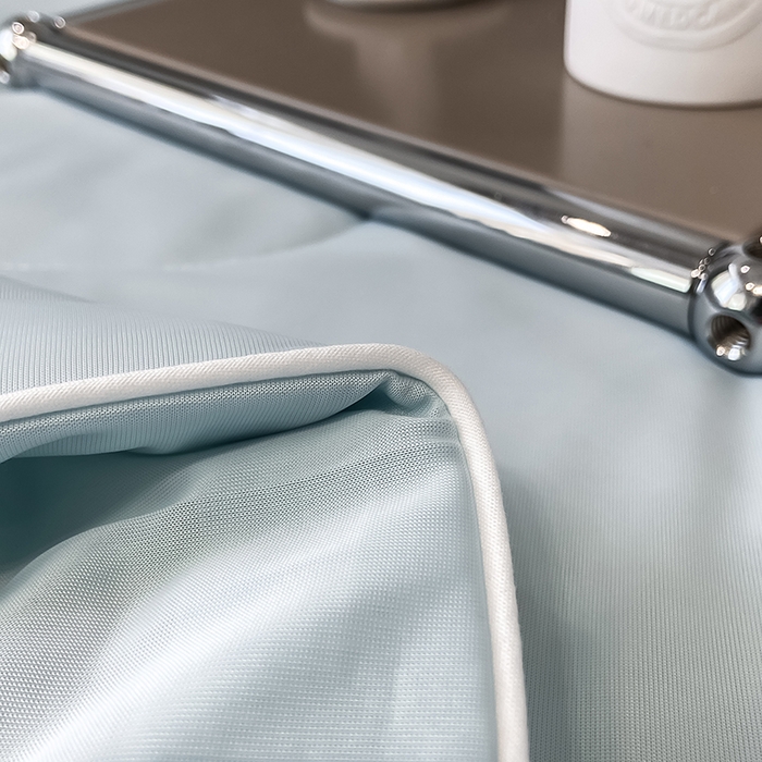 91家纺网 家纺一手货源 找家纺 库里梦家纺 2026新款云柔凉感冰淇淋夏被空调被夏凉被 浅蓝