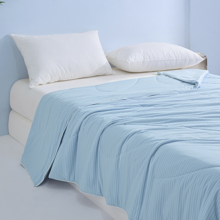 91家纺网 家纺一手货源 找家纺 （总）库里梦家纺 2026新款100%真锦氨无印提花凉感空调被夏被夏凉被