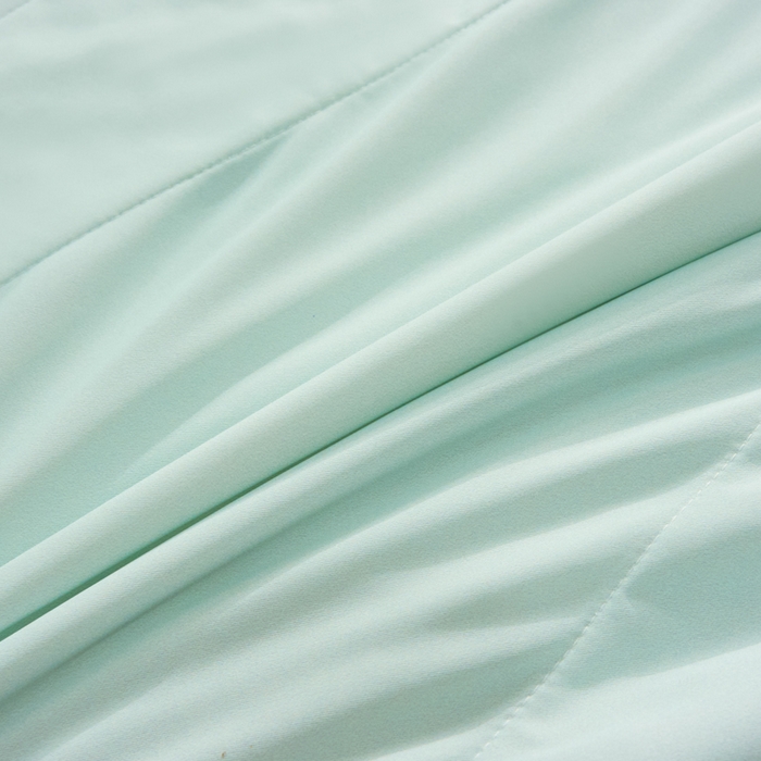 91家纺网 家纺一手货源 找家纺 库里梦家纺 2026春夏新款网红直播爆款A类锦氨深海水藻凉感被夏凉被空调被 水波绿