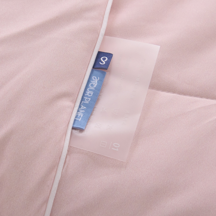 91家纺网 家纺一手货源 找家纺 库里梦家纺 2026春夏新款网红直播爆款A类锦氨深海水藻凉感被夏凉被空调被 桃花粉