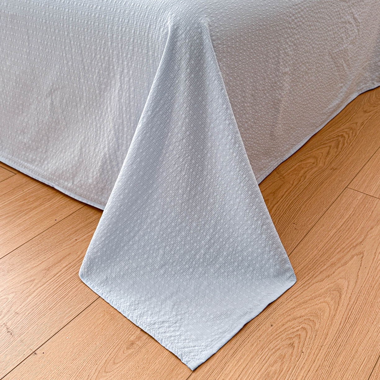 91家纺网 家纺一手货源 找家纺 玉海棠家纺 2026新款泡芙纱夏被夏凉被空调被贴布绣四件套-安妮公主系列 安妮公主-藏蓝