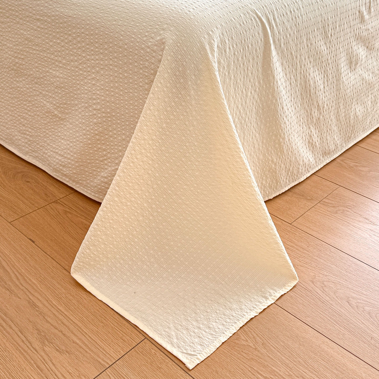 91家纺网 家纺一手货源 找家纺 玉海棠家纺 2026新款泡芙纱夏被夏凉被空调被贴布绣四件套-安妮公主系列 安妮公主-蓝粉