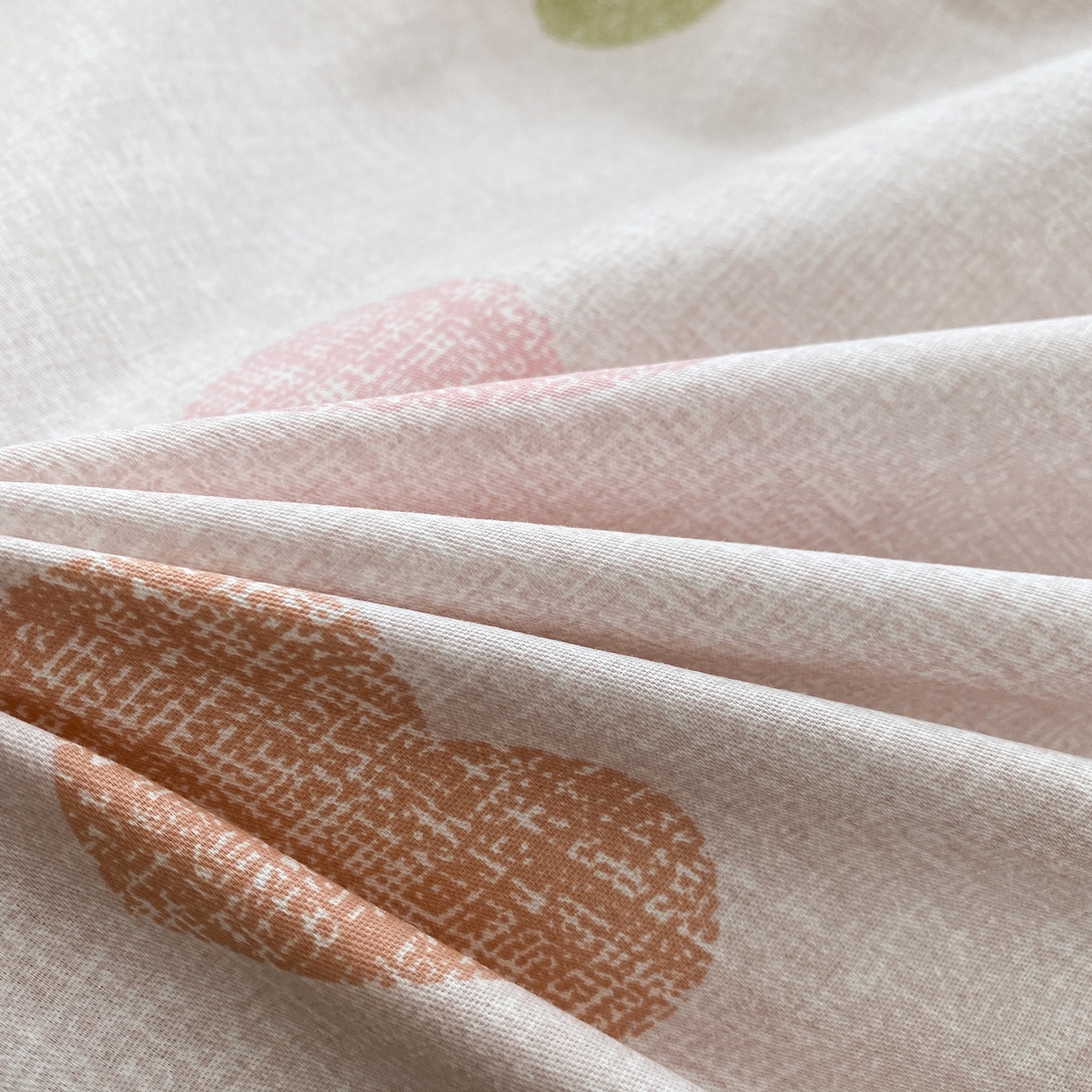 91家纺网 家纺一手货源 找家纺 钰锦铂2026新款直播爆款全棉四件套13070吊边床单一字绣印花纯棉三件套四件套 初心-粉