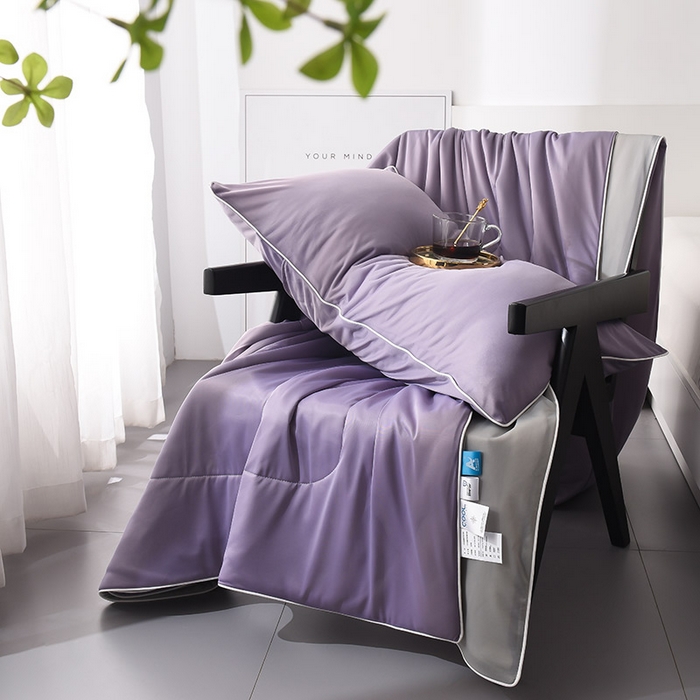 91家纺网 家纺一手货源 找家纺 （总）库里梦家纺 2026新款凉感丝冰激凌夏被夏凉被空调被