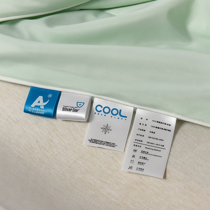 91家纺网 家纺一手货源 找家纺 库里梦家纺 2026新款凉感丝冰激凌夏被夏凉被空调被 绿色