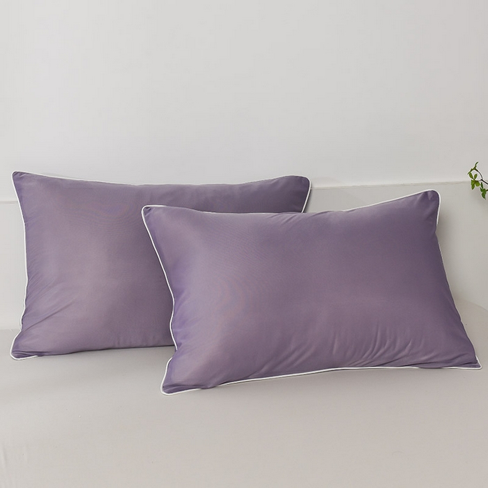 91家纺网 家纺一手货源 找家纺 库里梦家纺 2026新款凉感丝冰激凌夏被夏凉被空调被 灰+紫