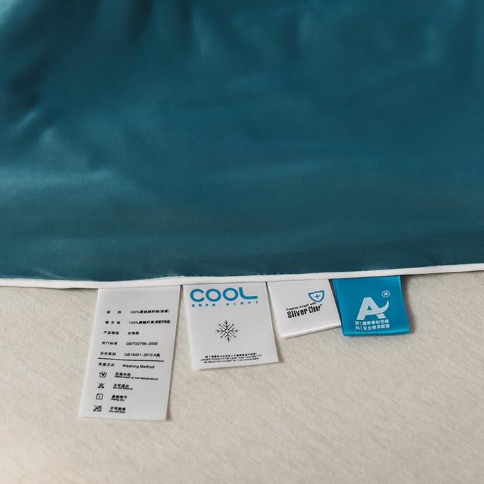 91家纺网 家纺一手货源 找家纺 库里梦家纺 2026新款凉感丝冰激凌夏被夏凉被空调被 蓝色