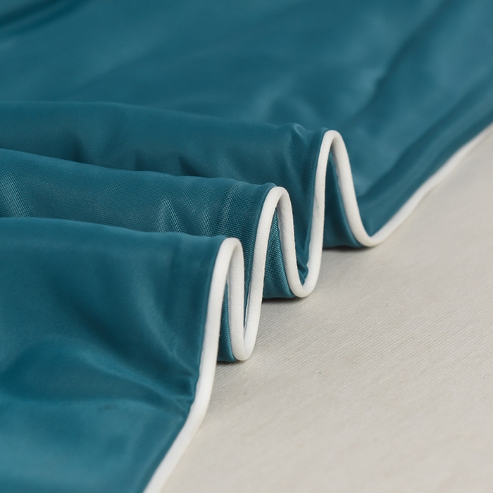 91家纺网 家纺一手货源 找家纺 库里梦家纺 2026新款凉感丝冰激凌夏被夏凉被空调被 蓝色