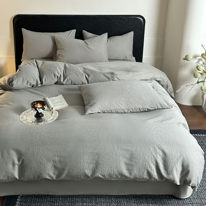 91家纺网 家纺一手货源 找家纺 （总）佰亿莱 2026新款新疆长绒棉60支水洗提花四件套