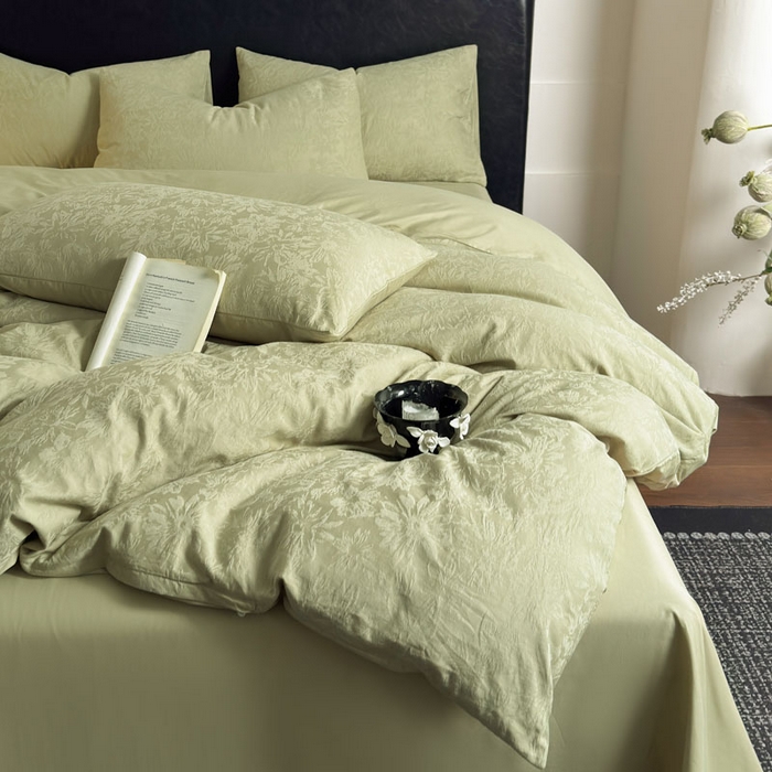 91家纺网 家纺一手货源 找家纺 （总）佰亿莱 2026新款新疆长绒棉60支水洗提花四件套