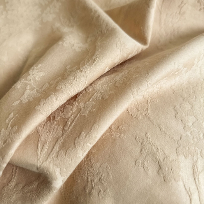 91家纺网 家纺一手货源 找家纺 佰亿莱 2026新款新疆长绒棉60支水洗提花四件套 浅杏清欢